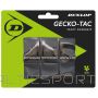 Tenisa Raketes Grips / Dunlop GECKO-TAC black 3pcs- blister