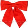 Edelman RED DECORATIVE BOW 67x72x9CM MICA