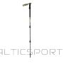 Gabel Carbon Force FLK Telescopic poles for ski mountaineering and trekking, 66-142cm, Black