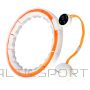 HHM21 HULA HOP WHITE/ORANGE MAGNETIC WITH WEIGHT + COUNTER HMS
