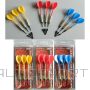Best Sporting DARTS, PLASTIC DARTS, 3 PCS, SAFE - YELLOW