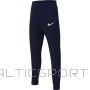 Nike Park 20 Fleece bikses Junior CW6906 451 / Jūras zila / S (128-137cm)