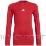 Adidas Techfit Ls Tee Y H23154 T-krekls / Sarkana / 164 cm