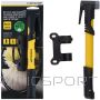 DUNLOP Mini velosipēda sūknis 120 psi (8 bar) dzeltens