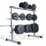 Toorx Dumbbells / weight plates / barbells rack