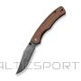Civivi Clingman Damascus Guibourtia Wood Knife (N/A)