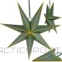 Saska Gift And Decor Zelta papīra zvaigzne Saska Gift & Decor, 60 cm, zaļa