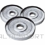CHRISTOPEIT SPORT hromētie diski 2gb x 0,5 kg