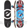 Enero Pro WOODEN SCRATCH SKATEBOARD
