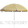 Pludmales saulessargs d230cm dzeltens/balts
