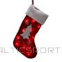 Christmas Decoration LARGE CHRISTMAS GIFT SOCK 41CM 12LED CHRISTMAS TREE