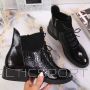 Lacquered boots Vinceza W JAN135 black (40)