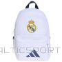 Adidas Real Madrid 2026/27 junioru mugursoma KR7557 / Balta
