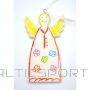 Saska Garden SET OF TWO DIY ANGELS PENDANTS 5x0.5x10.5CM