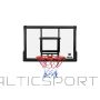 Basketbola vairogs Bilaro Dakota 120 x 80 cm (polikarbonāts), ar grozu un tīklu