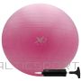Xqmax GYMNASTIC FITNESS BALL WITH PUMP 55CM PINK
