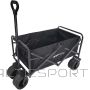 Enero Camp DELUXE TOURIST AND BEACH STROLLER, FOLDABLE 90x57x73-96CM WITH HANDLE, BLACK