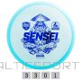 Diskgolfa Disks / Discgolf DISCMANIA Putter PREMIUM SENSEI 3/3/0/1 Blue