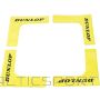 Corners for tennis court DUNLOP 8pcs yellow