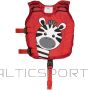 Swimming vest for children WAIMEA 52ZB ROO 3-6 years 18-30 kg Red/Black/White/Grey