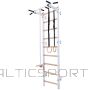 Benchk WOODEN AND METAL GYMNASTIC LADDER WITH METAL BAR AND ACCESSORIES FOR CHILDREN 311W A076