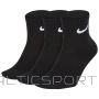 Skarpety Nike Everyday Lightweight Ankle SX7677 010 / czarny / 34-38