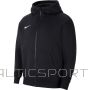 Nike Park 20 Fleece FZ Hoodie Junior CW6891 010 / Melna / XS (122-128cm)