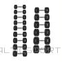 Гантель HEX PRO 32,5 кг