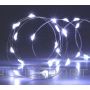 Christmas Decoration BATTERY OPERATED WIRE LAMPS GIRLANDA 80 LED COLD WHITE