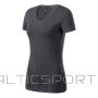 Malfini Action T-krekls ar V veida kakla izgriezumu W MLI-70183 gaišs antracīts (XL)