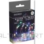 Christmas Decoration BATTERY POWERED WIRE LAMPS GARLAND 80 LED MULTICOLOR