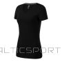Malfini Action V-neck T-shirt W MLI-70101 black (2XL)