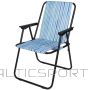 Enero Camp TOURIST CHAIR WITH ARMRESTS 52x44x75CM FOLDABLE BLUE LINES