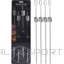 Bbq Line skewer for skewers, 4 pcs. long. 40.5CM STAINLESS STEEL