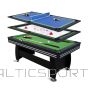 Biljarda galds Bilaro Game Zone 3 in 1, zaļš materiāls