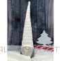 Saska Garden ELEPHANT WITH A LONG WHITE HAT AND A GLOWING NOSE 10x9x42CM