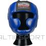 Masters Fight Equipment KSS-B-10 leather boxing helmet (M)