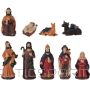 Christmas Decoration РОЖДЕСТВЕНСКИЕ ФИГУРКИ 9 ШТ 15 СМ