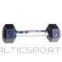 Toorx Hex rubber dumbbell 17.5kg
