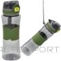 Dunlop Спортивная бутылка 500 мл, зеленая.