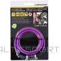 Dunlop SPIRAL COMBINATION BICYCLE LOCK 0.6x120CM - PURPLE