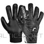 Rękawice Reusch Attrakt Starter Solid Finger Support Junior 54 72 511 7700 / czarny / 8