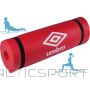Umbro FITNESS MAT NBR ANTI-SLIP 190x58x1CM RED