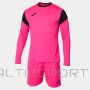 Komplet piłkarski Joma Phoenix GK 102858.031 / różowy / 140 cm