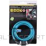 Dunlop SPIRAL COMBINATION BICYCLE LOCK 0.6x120CM - BLUE