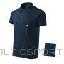 Malfini Cotton M MLI-21202 navy blue polo shirt (M)