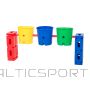 4 daudzfunkcionālu spaiņu komplekts (sportam, krāsu sortēšanai)