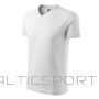 Malfini T-shirt V-neck M MLI-10200 white (M)