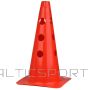 Maxwel Pachołek z otworami 37,5 cm / 37,5 cm / czerwony