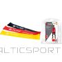 Pure 2 Improve FITNESS CROSSFIT MINI BAND VINGRINĀJUMU IZTURĪBAS KOMPLEKTS 3GAB
